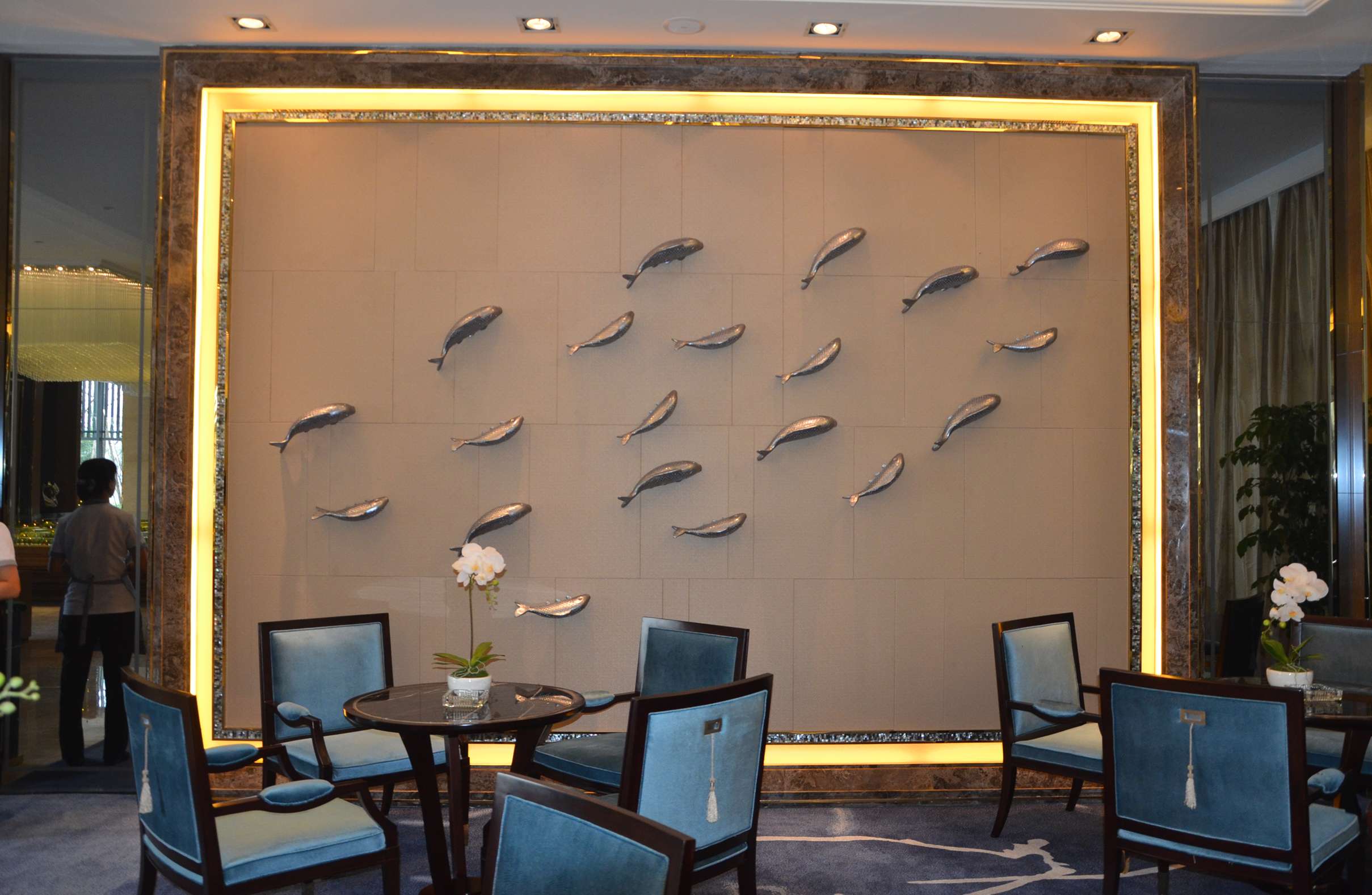 梁志天  西安雅居乐国际售楼部完工图片-3