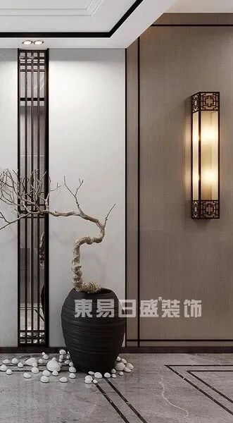 300㎡新中式别墅，云游山水一室间-7