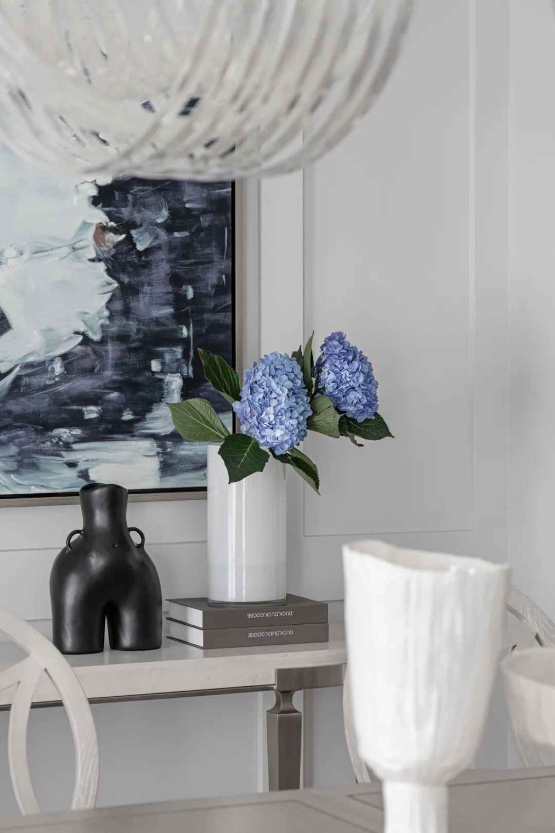 竖厅改横厅的超强设计，诠释优雅温柔的空间氛围 | 宏福樘设计-19