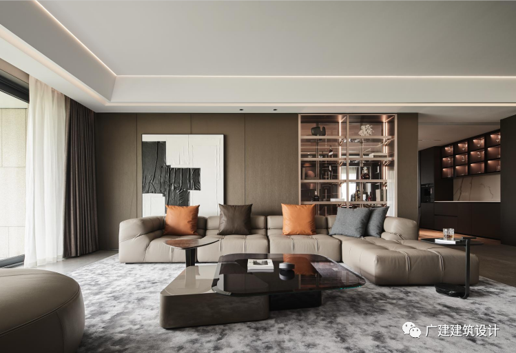 现代轻奢宁波泊璟廷别墅设计丨中国宁波丨宁波广建建筑设计有限公司-5