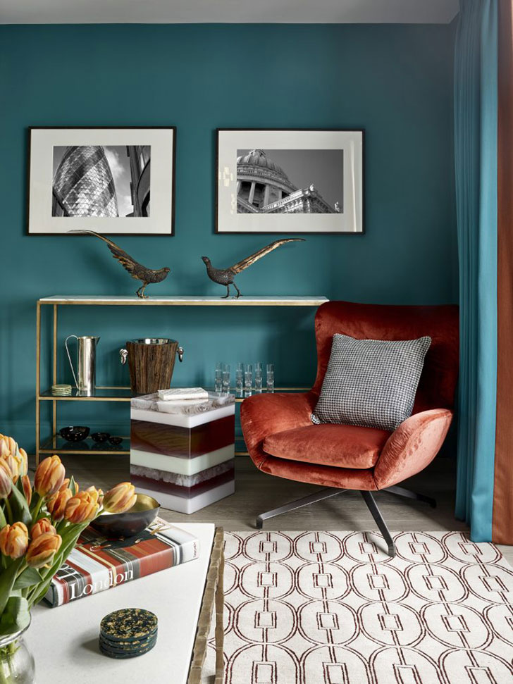 伦敦翠绿色调设计惊艳亮相-4