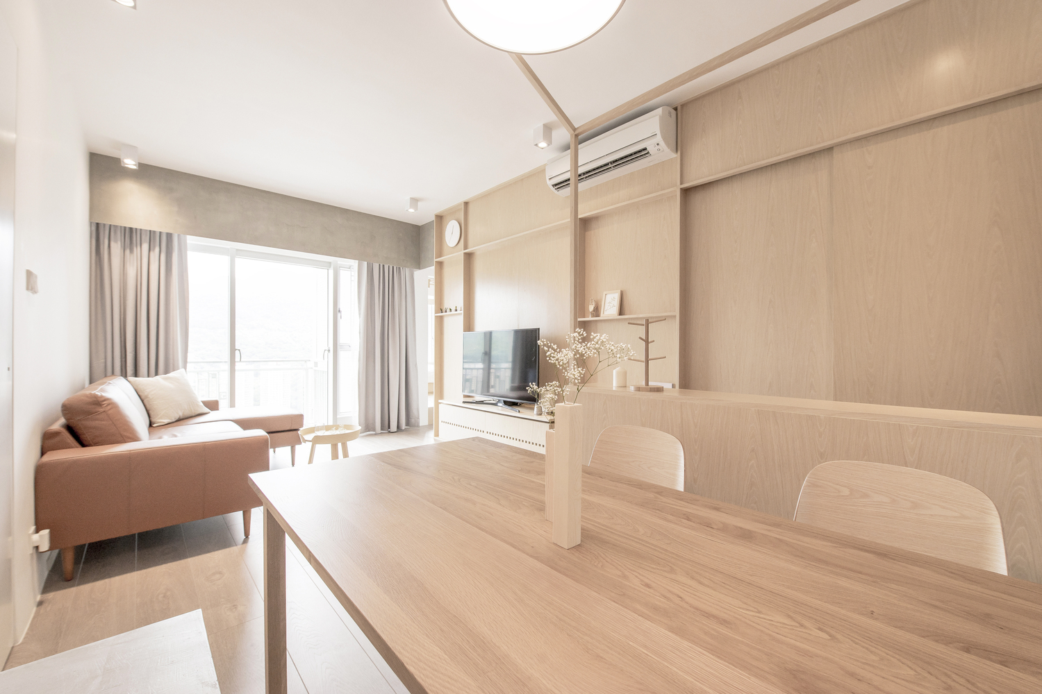 香港 780 平方英尺公寓的“少即多”设计理念-63