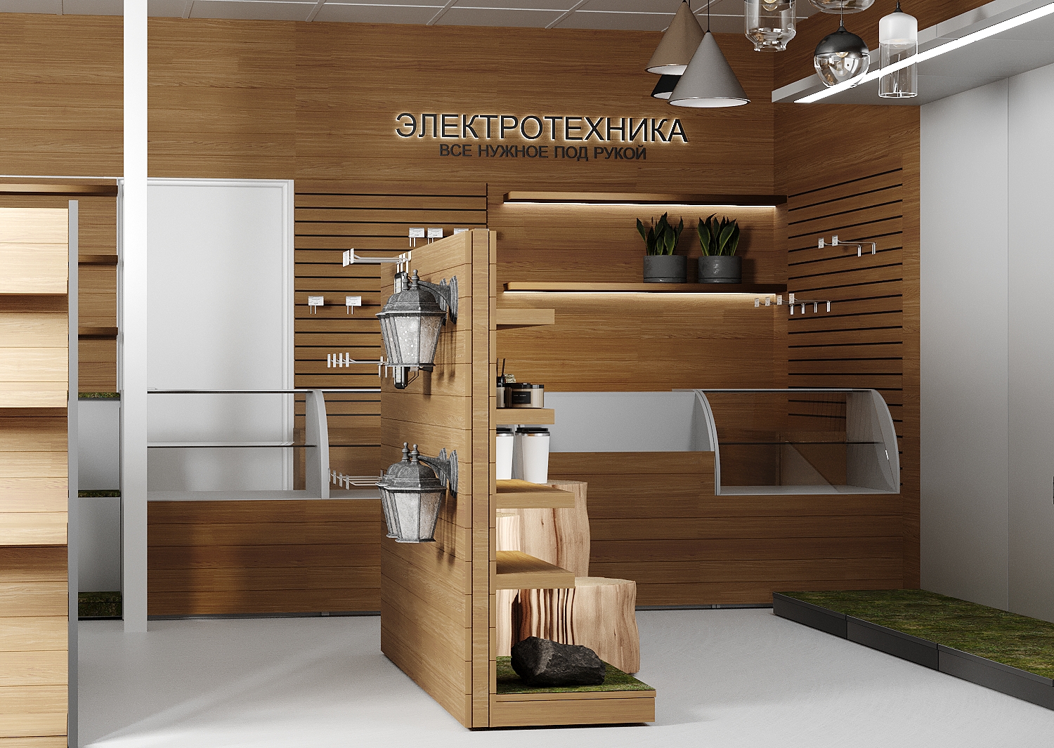 卢班电气商店室内设计丨白俄罗斯-14