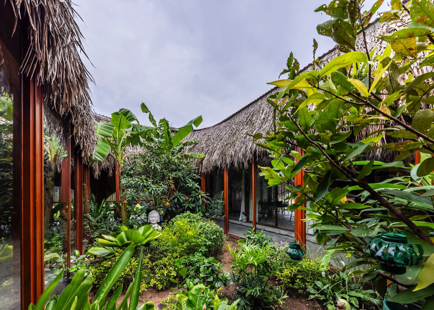 Nhà Tú花园餐厅丨越南丨Long Nguyen Design-66