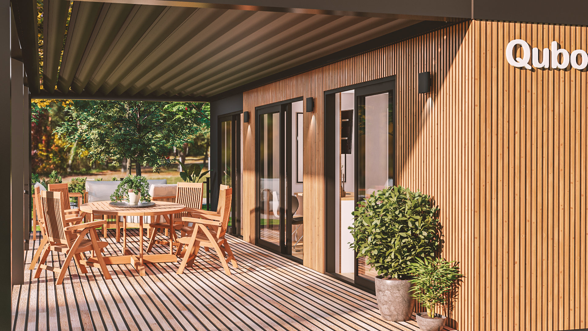 Qubo, Mobilne Hiše, 3D model, Design & Visualization-26