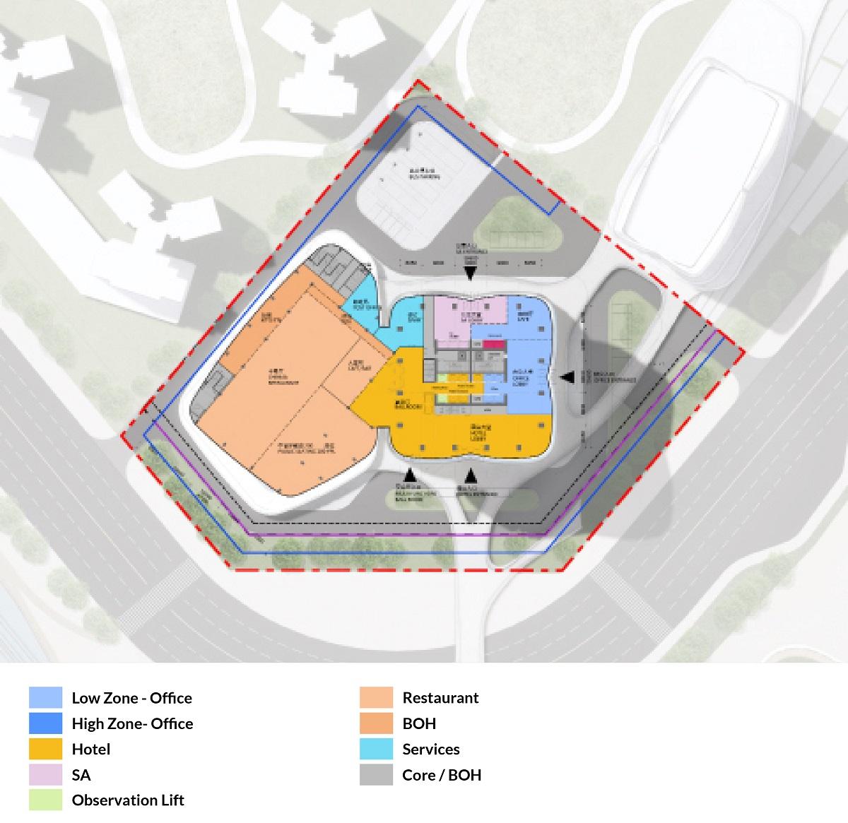 海湾超高层商业地标项目设计竞赛丨中国丨10 Design-36