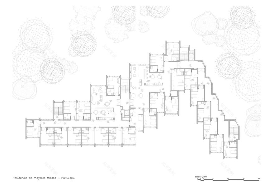 西班牙 Valladolid 养老住宅设计-21