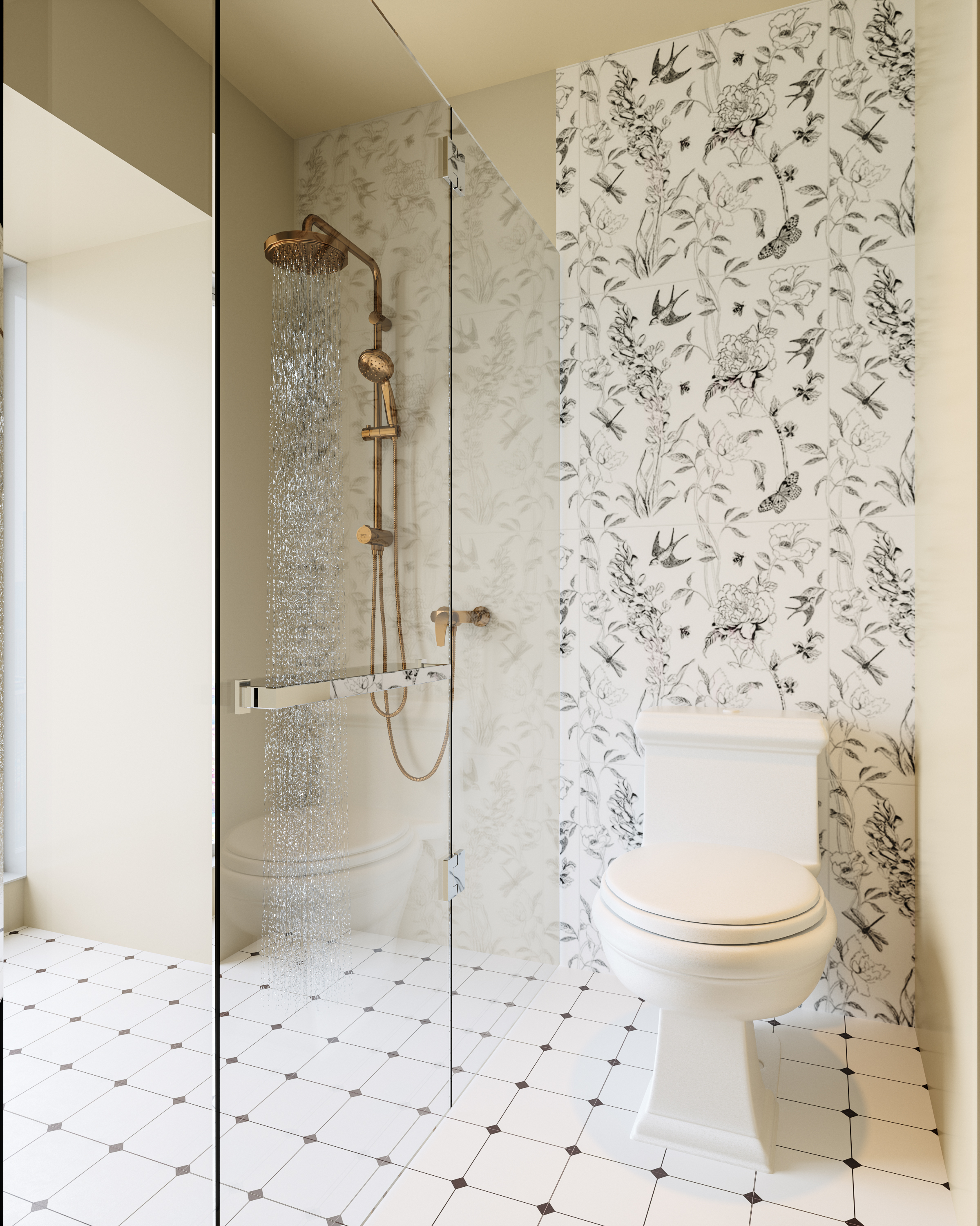 宏发前城现代法式奶油风住宅丨壹梵设计-12