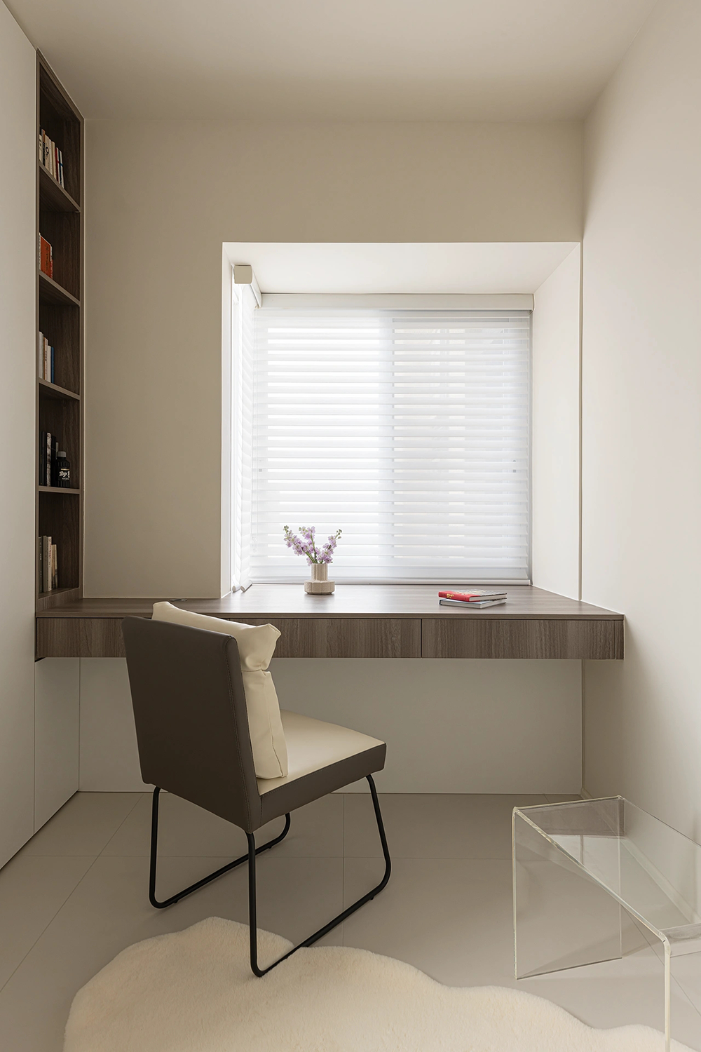 极简奶油风,多巴胺配色,治愈系的家丨無一內建筑设计,成都宏福樘设计-71