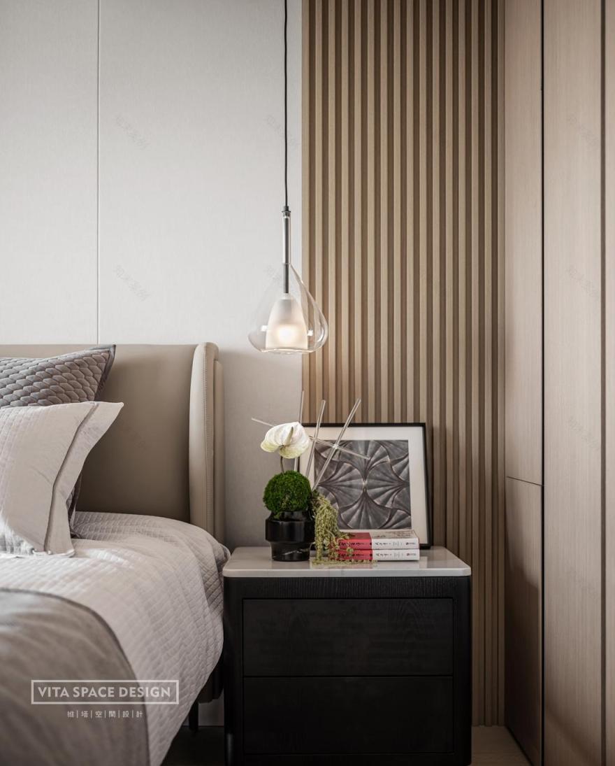 半岛城邦 138㎡原木风样板间丨维塔空间设计-42