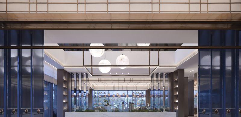 嘉兴中洲花溪地售楼处 | 光与影中的江南意境-14