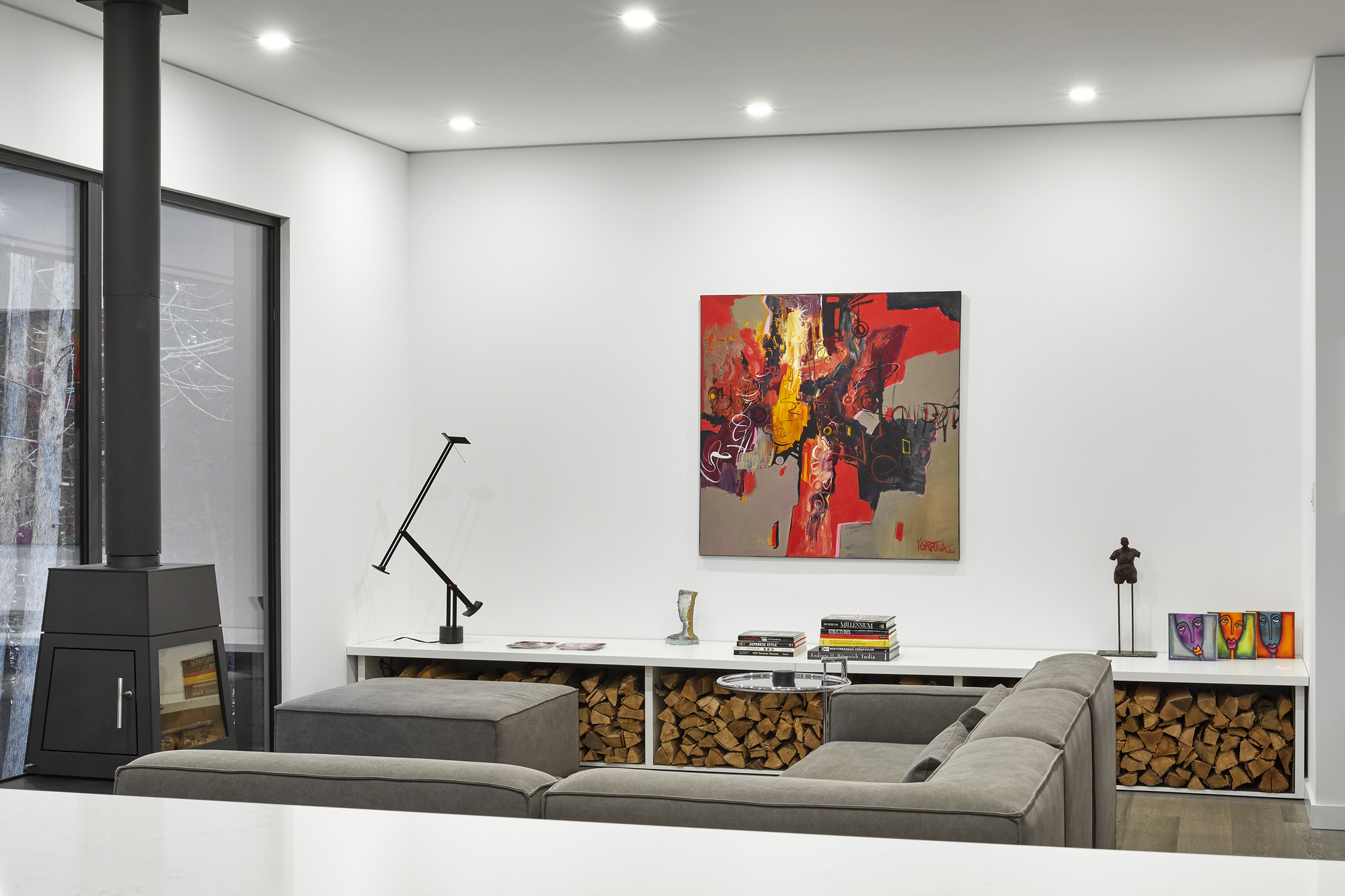 肯纳贝克湖边小屋丨加拿大丨Zerafa Studio-42