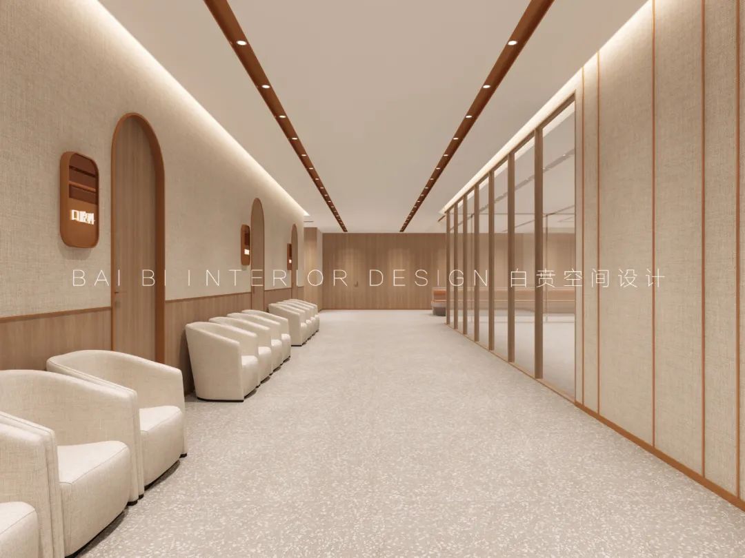 白贲设计新作 | PUHUI 健康体检空间 | 温暖放松的疗愈环境-12