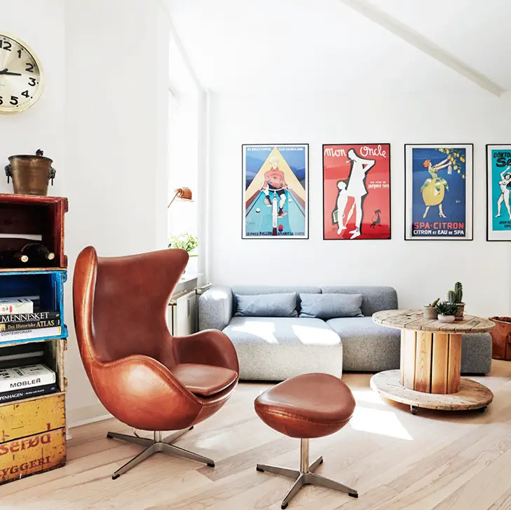 丹麦哥本哈根的法式工业风家居设计-12