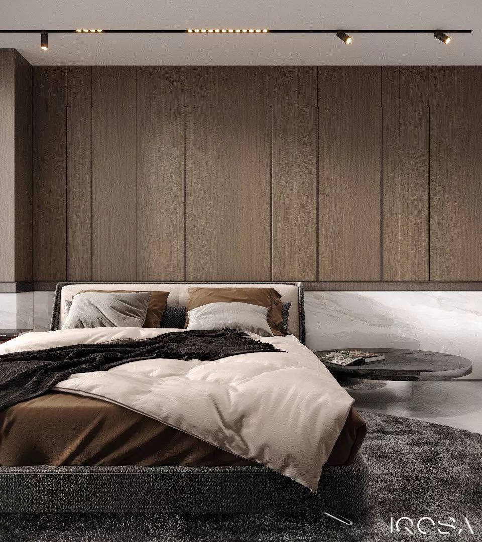 乌克兰 IQOSA 工作室打造野性公寓,粗犷与精致的完美融合-99