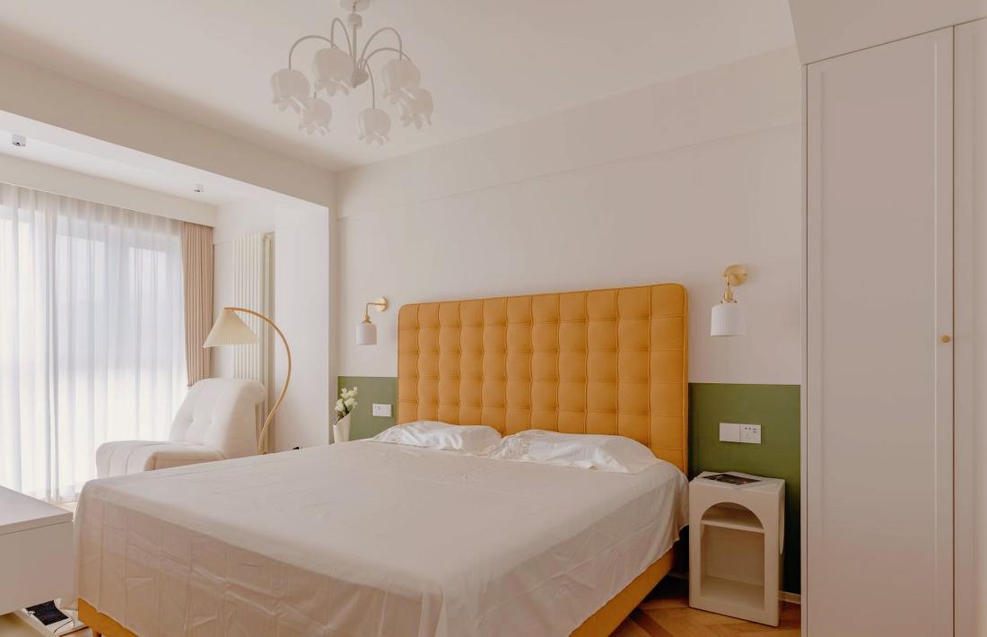 老房逆袭轻法式浪漫绿色空间-32