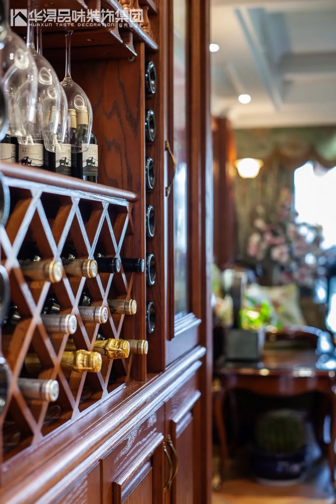 128m²美式古典家居,华美富丽的浪漫气息-25