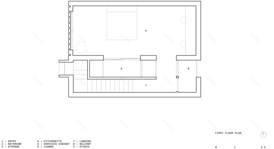 Fitzroy 砖砌小住宅丨澳大利亚墨尔本丨Kerry Kounnapis 建筑事务所(KKAP)-42
