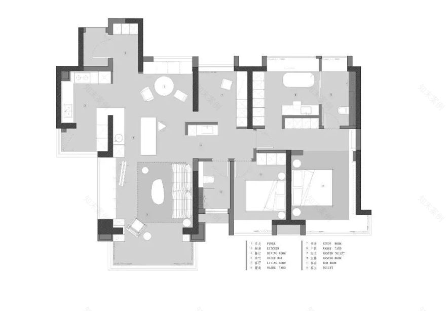 侘寂之美 · 王梓宁,杨丹旭设计师的私宅艺术丨中国广州丨未止设计-19