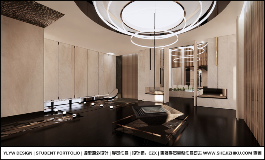 竹之境·会所室内设计丨YLYW DESIGN-33