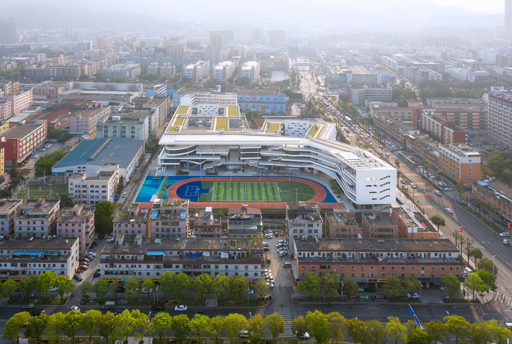 深圳市龙华区第二外国语学校丨中国深圳丨坊城设计-8