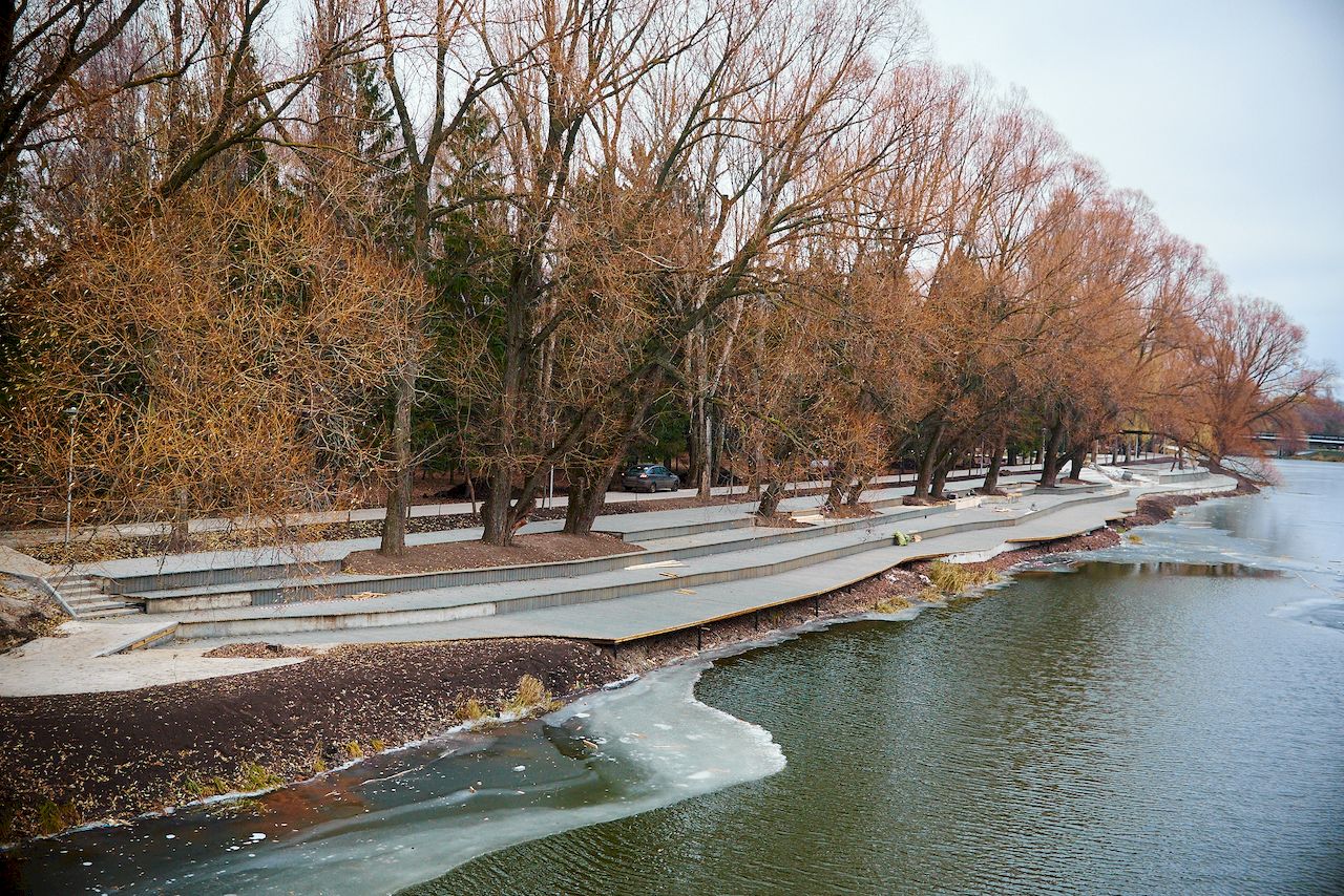 Белгороде市Везелка河滨水景观改造项目丨КБ Стрелка等-19
