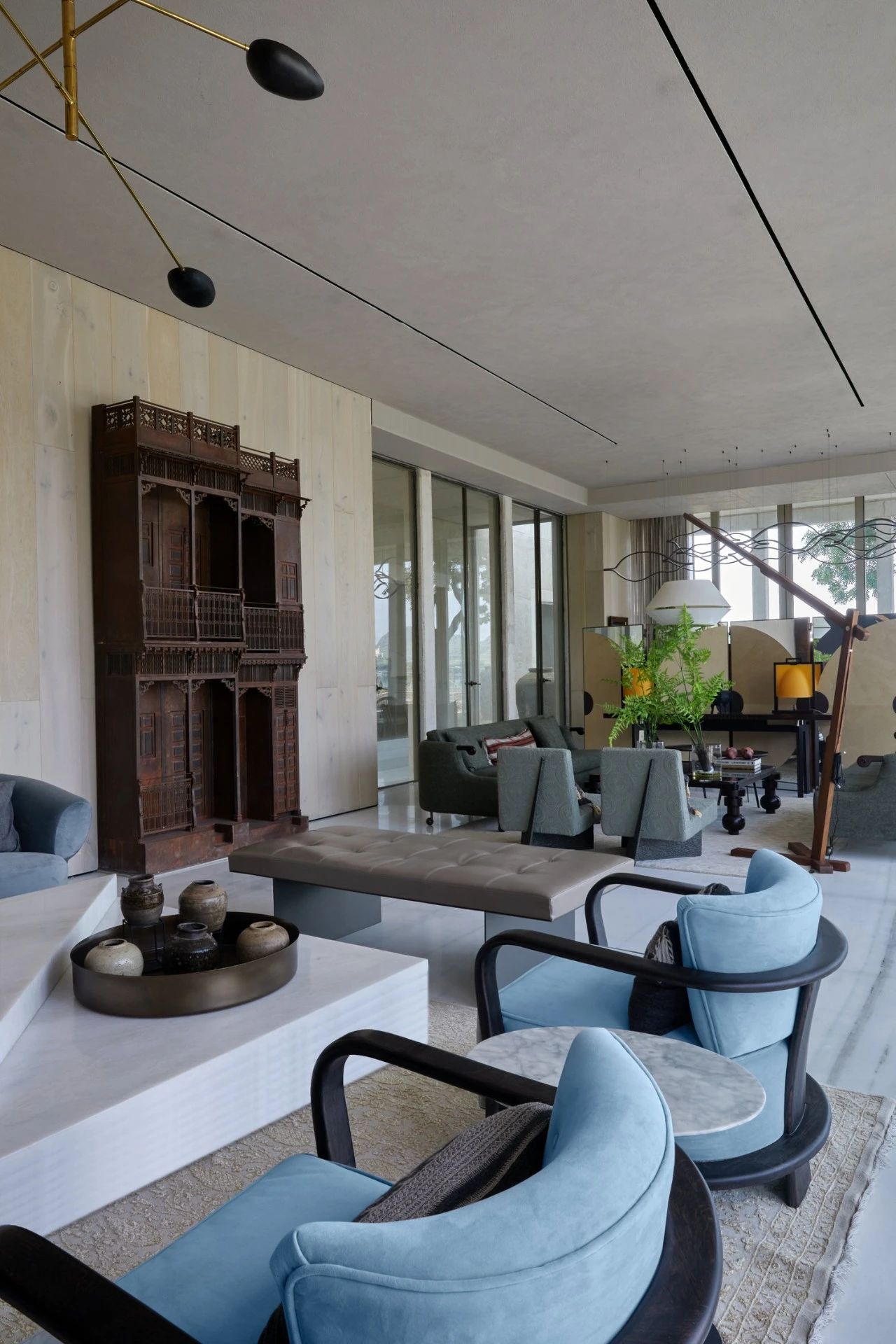 印度精致简约的住宅丨印度乌代布尔丨Ashiesh Shah-6