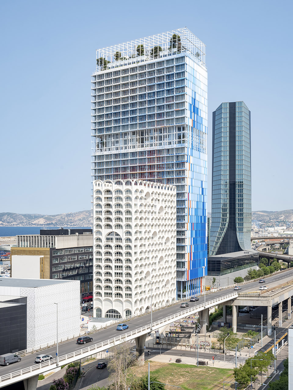 “蓝色大门”综合体丨法国马赛丨Pietri Architectes-22