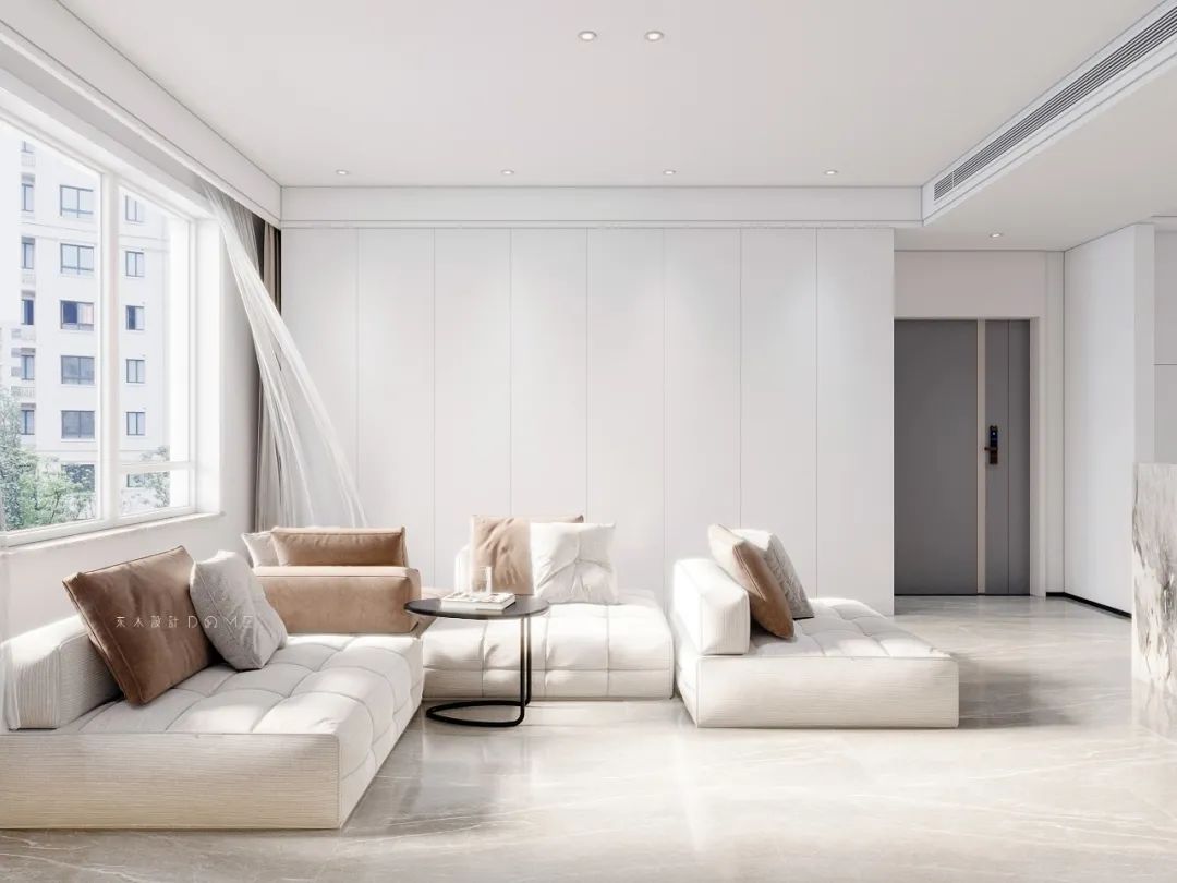 天津观塘壹品自然极简住宅设计丨中国天津丨东木设计-9