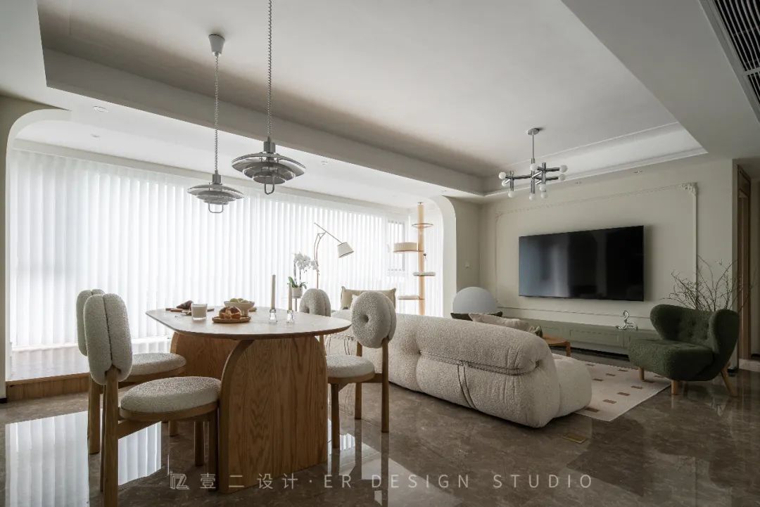 成都奥园云璟绿色混搭风格住宅丨中国成都丨壹二设计-16