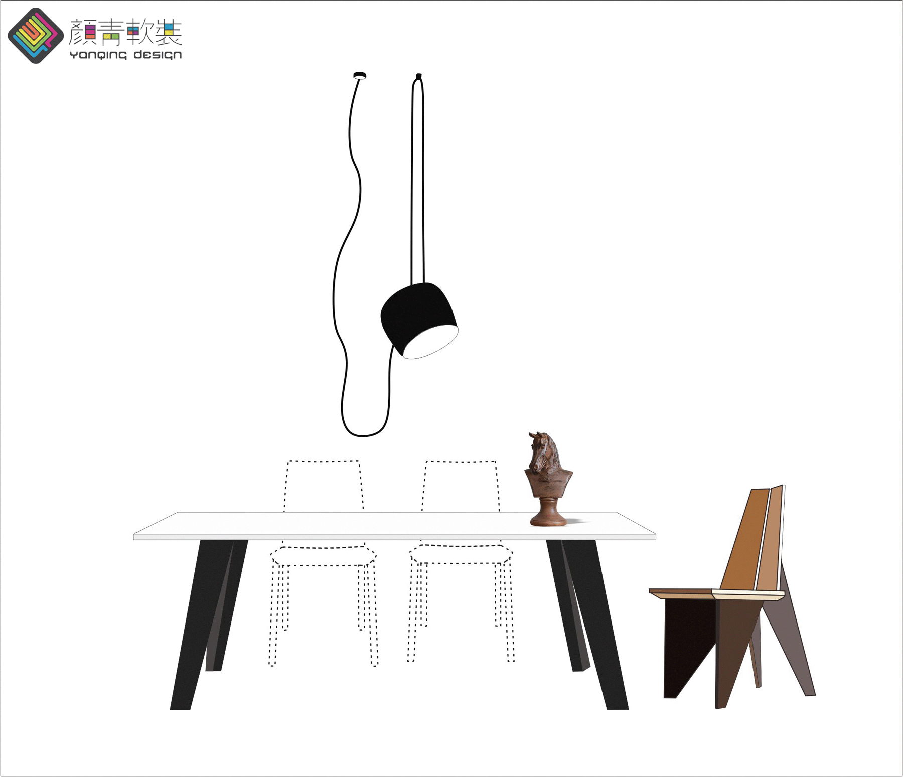 辰佑设计·颜青软装作品【御花园】-26