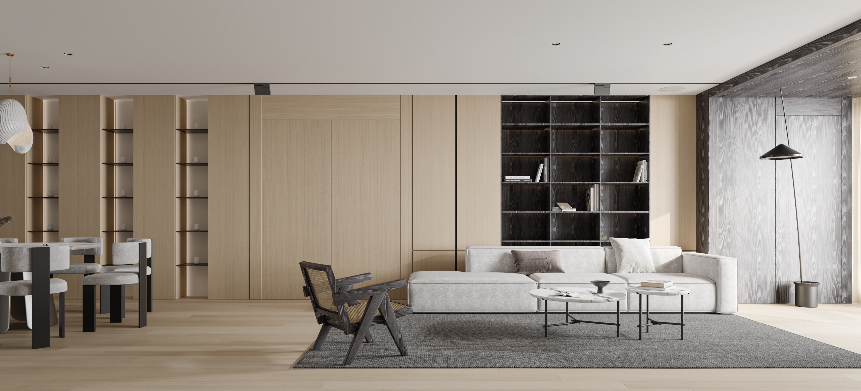 写实简约客餐厅-20