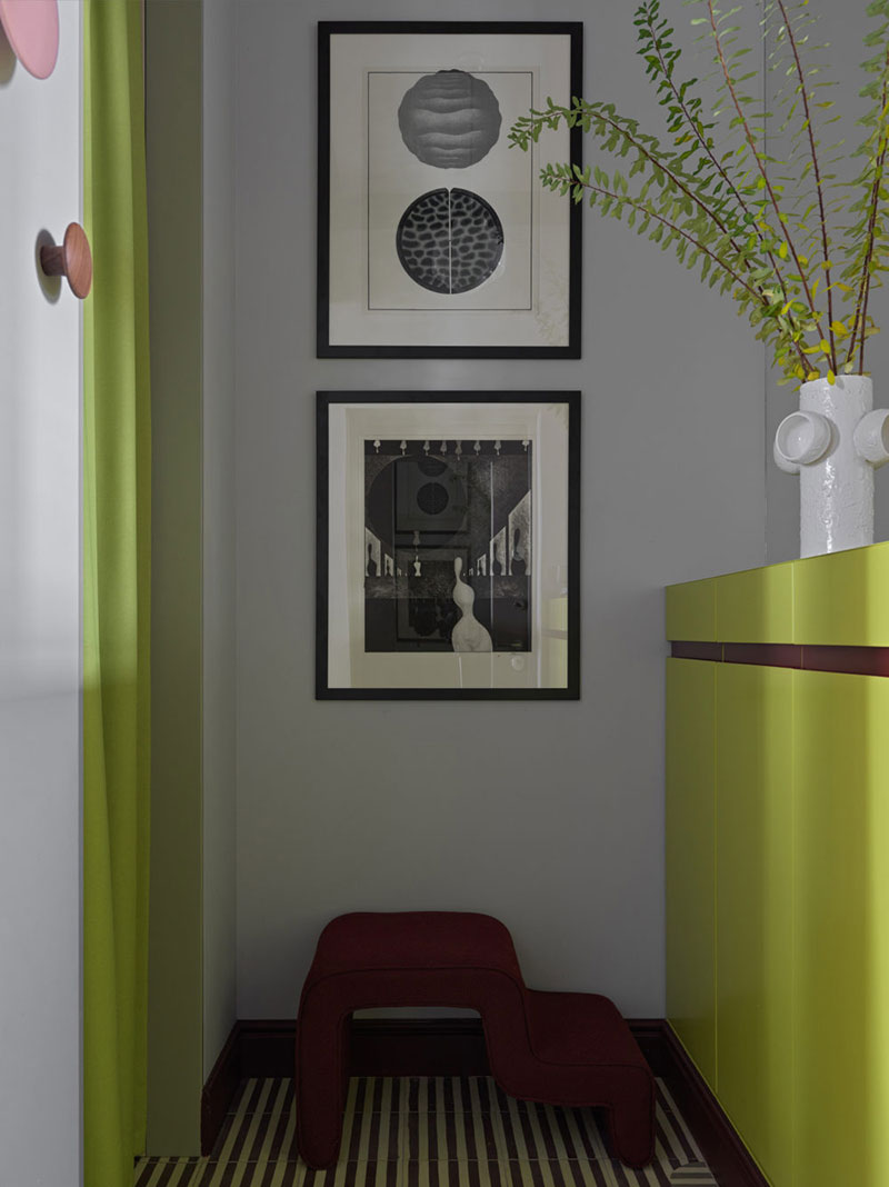 莫斯科设计师大胆用色打造活力家居-17