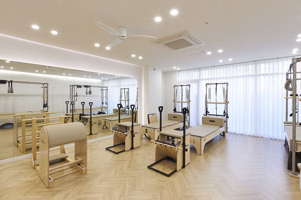 20 平米高级 Pilates 学院，现代简约设计典范-4