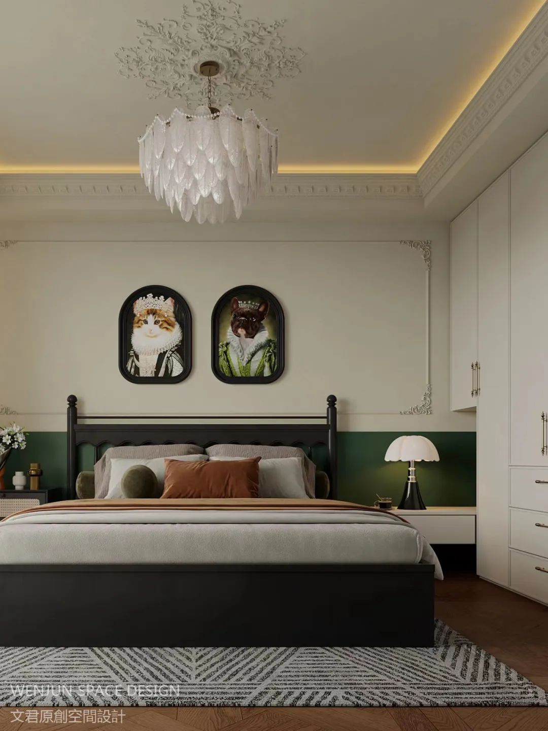 84㎡新案｜邂逅南法混搭风，每一帧都在讲述复古和浪漫-20