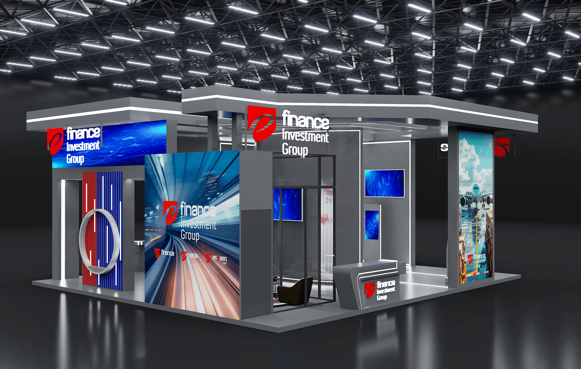 E finance Booth 展台-2