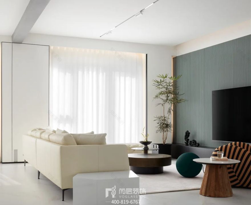 兴创荣墅|300㎡叠拼别墅设计,「净」与「静」的交织律动-113