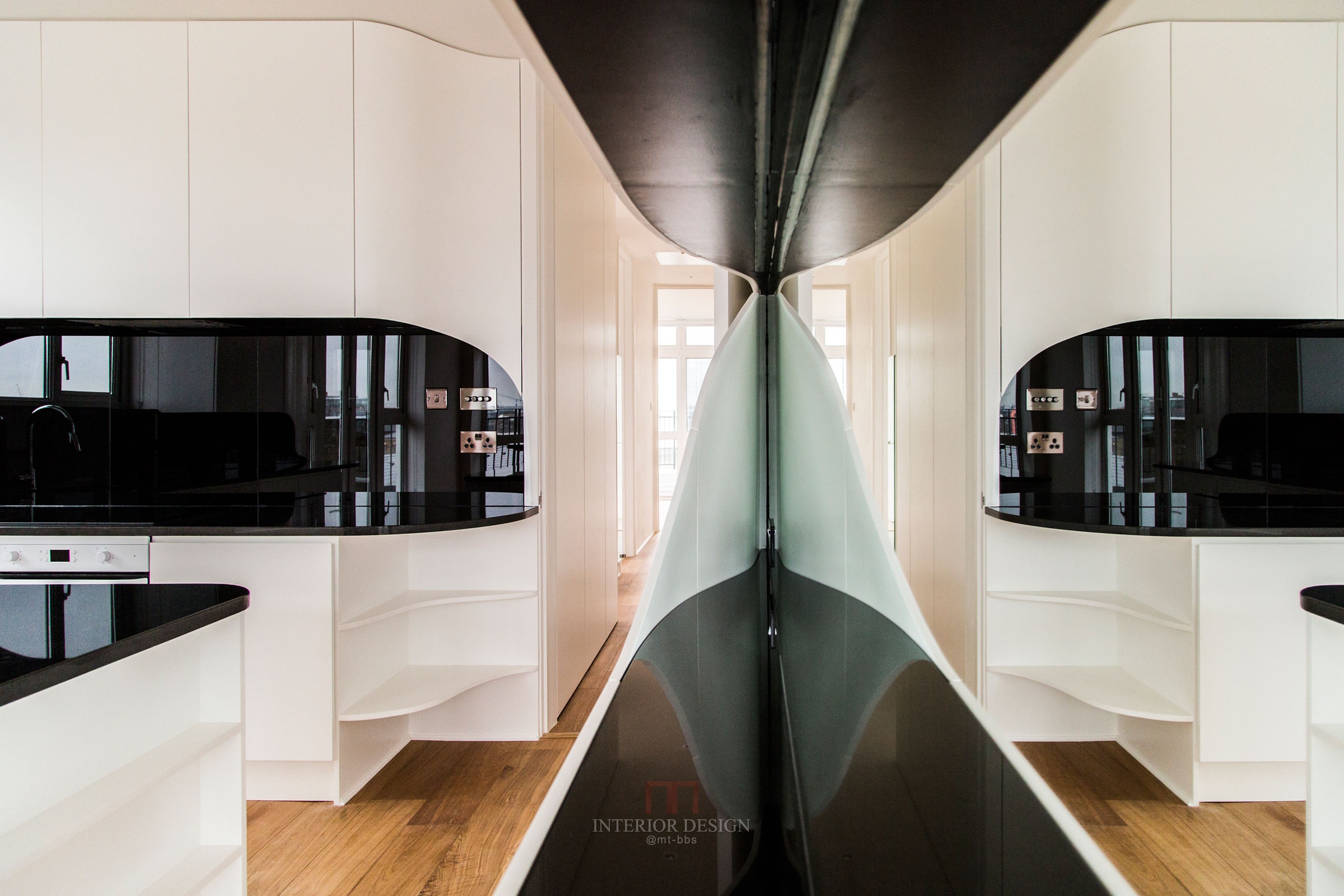 豪华别墅 现代风格Wapping Wrap 英国 伦敦-31