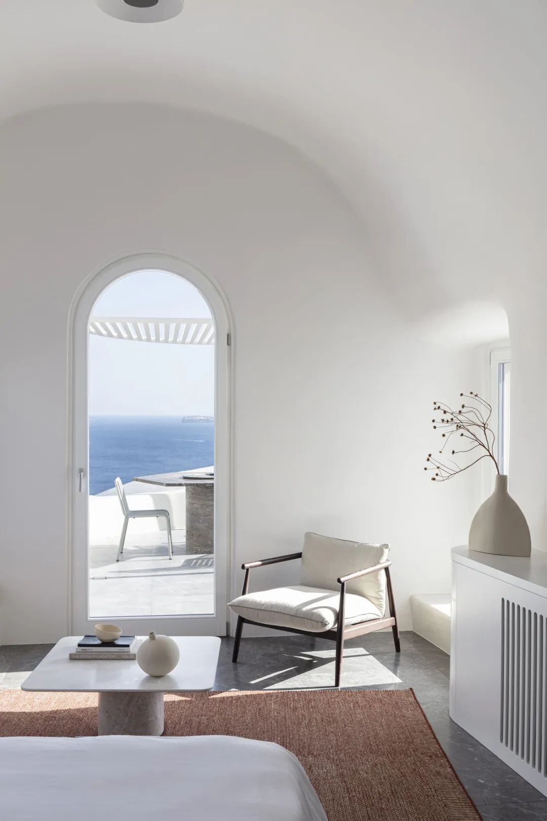 Santorini 纯白洞穴式观景别墅丨希腊丨Kapsimalis Architects-28