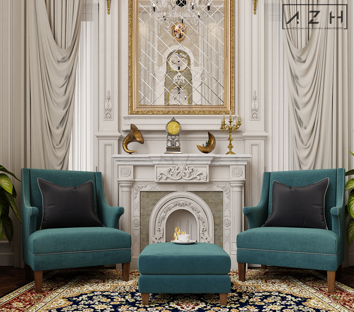 Double Height living room-10