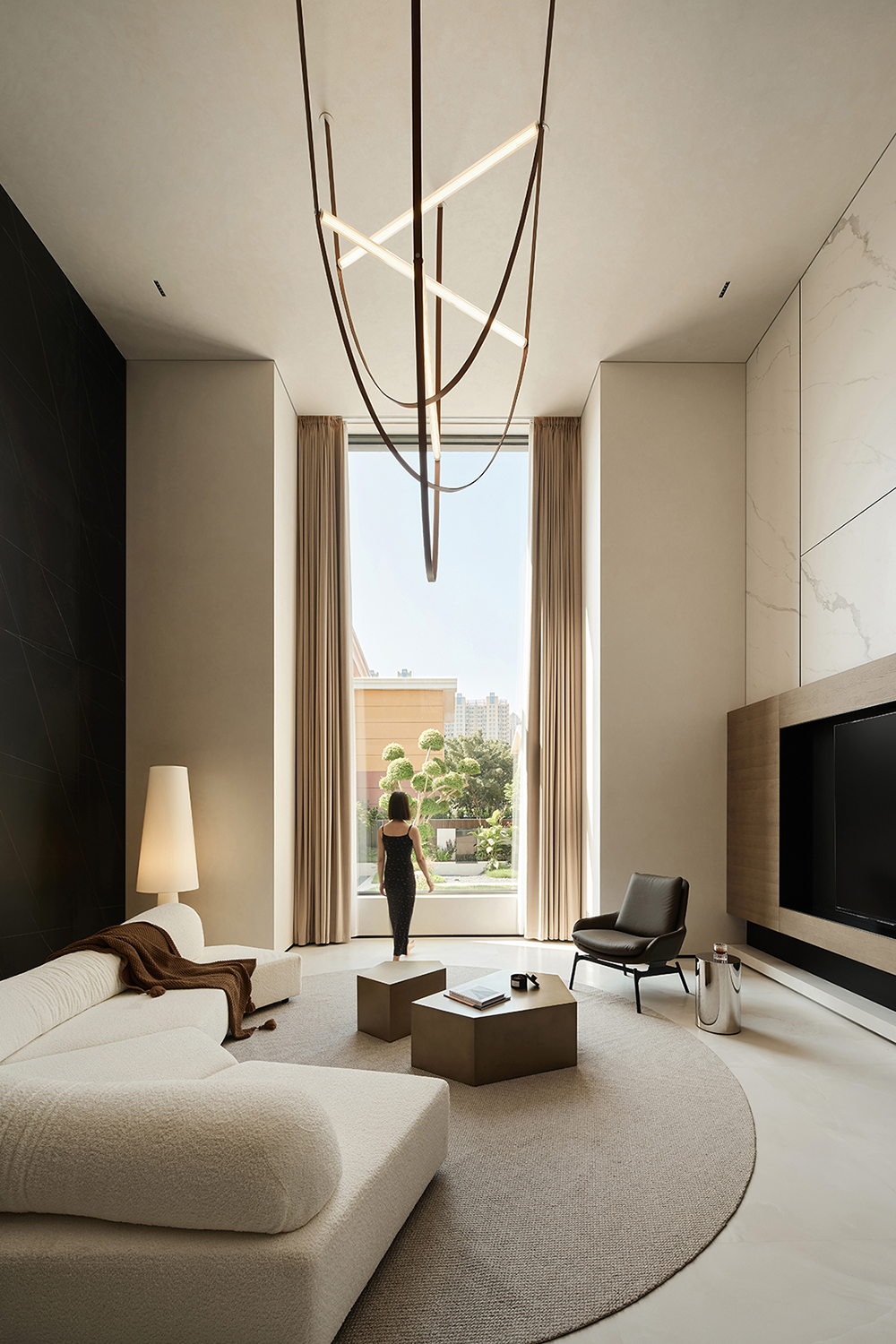 私宅设计|纯粹的简约丨中国山东丨单行线 朴言-7