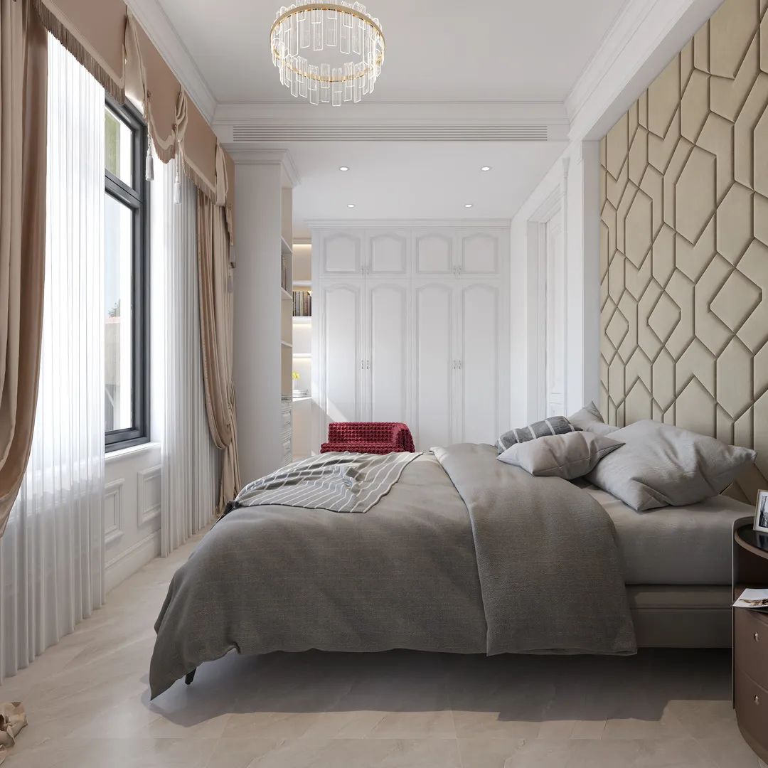 都会湾小区欧式小户型设计丨李文昌-33