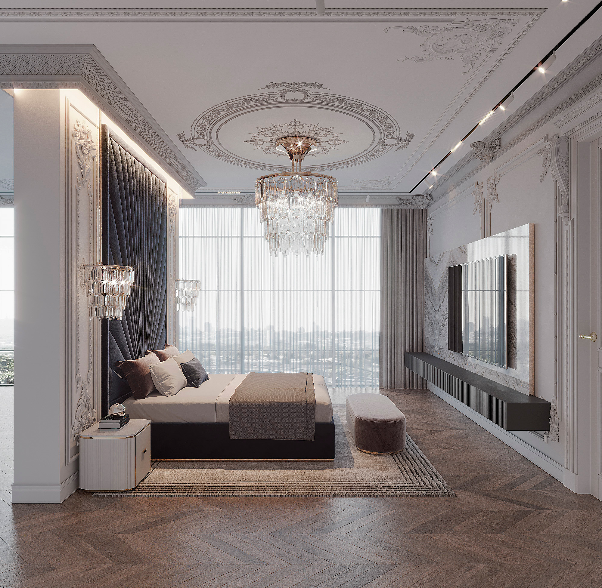 豪华卧室丨Mohammed Yossef-24