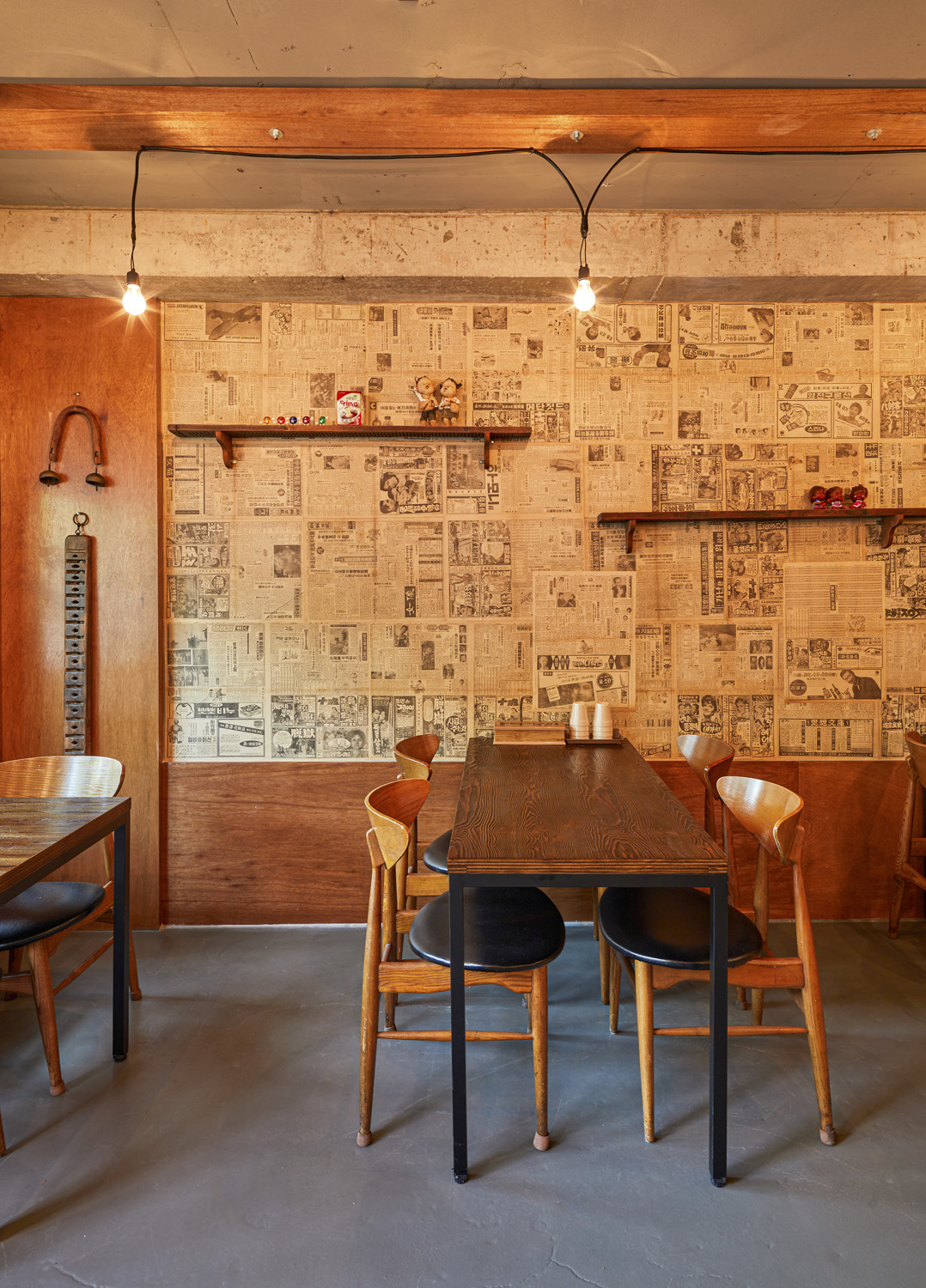 22 坪韩式料理店 复古风纯真氛围设计-12