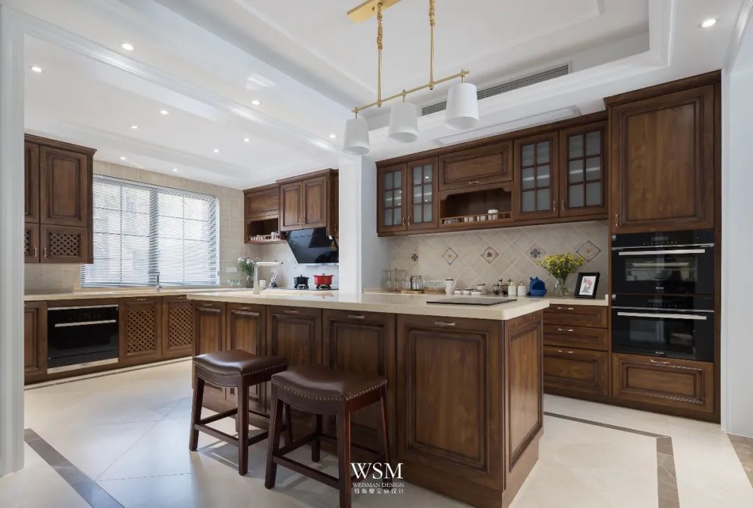 苏州明珠城 400 平米美式私宅，打造浪漫复古生活空间-39