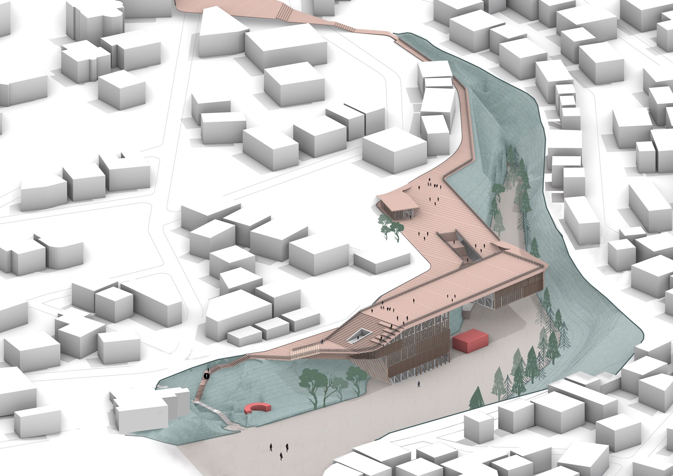 迪拜美国大学学生建筑项目亮点纷呈-41