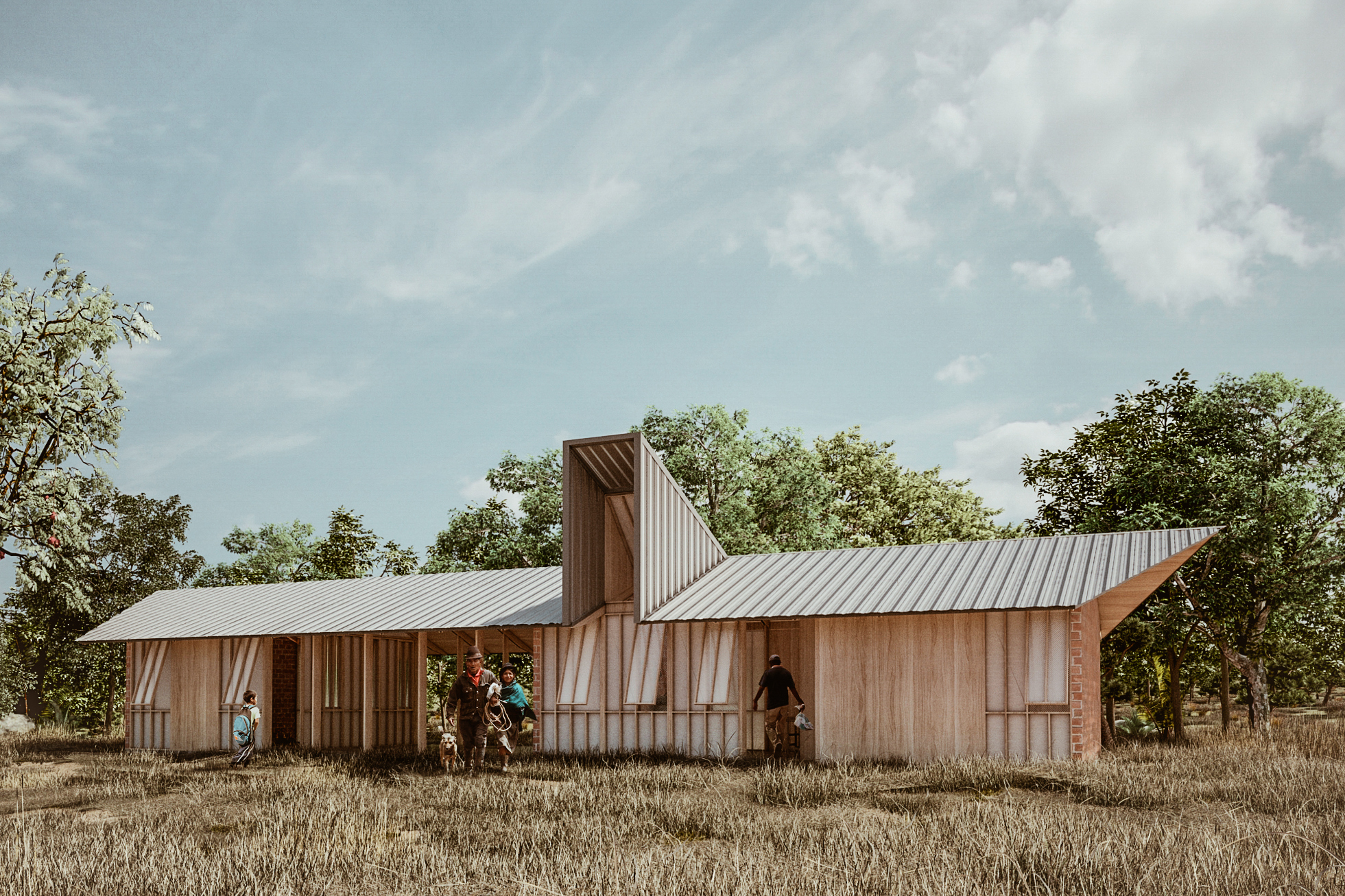 From the Territory to the Habitant Residential Complex / tactic-a-12