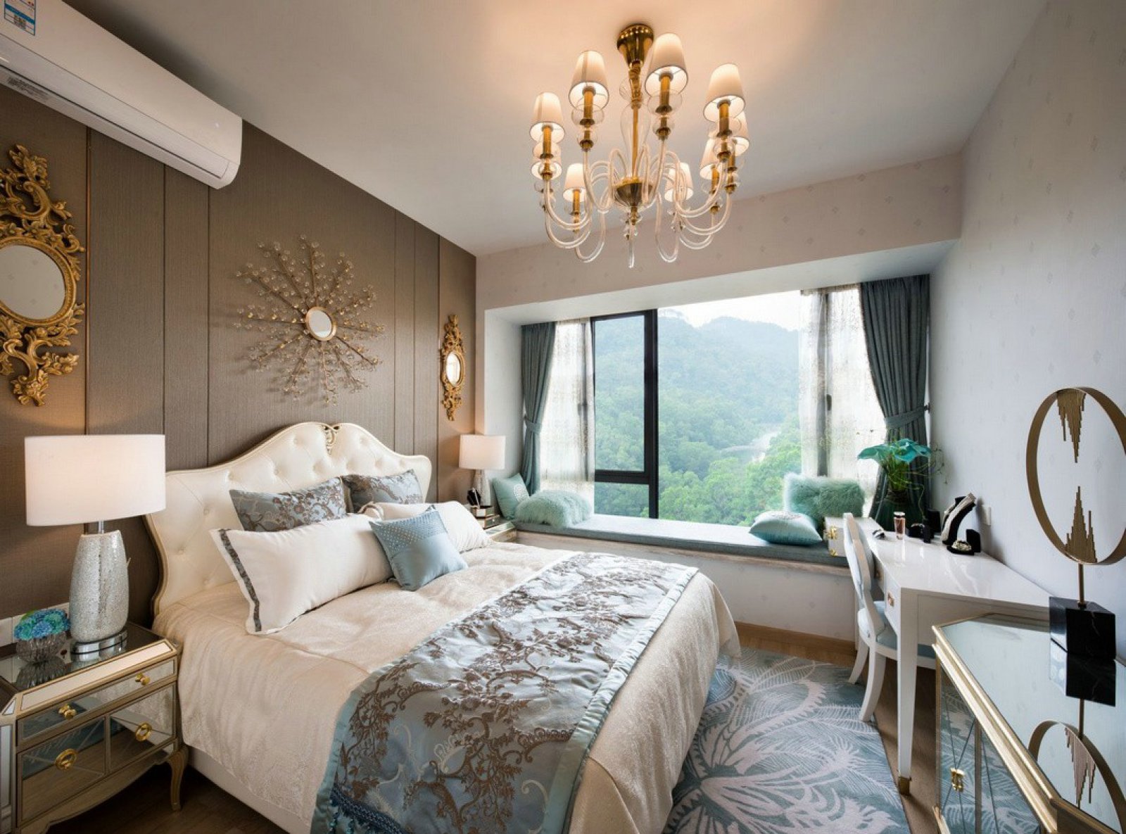 珠海凤凰溪谷法式混搭样板间-12