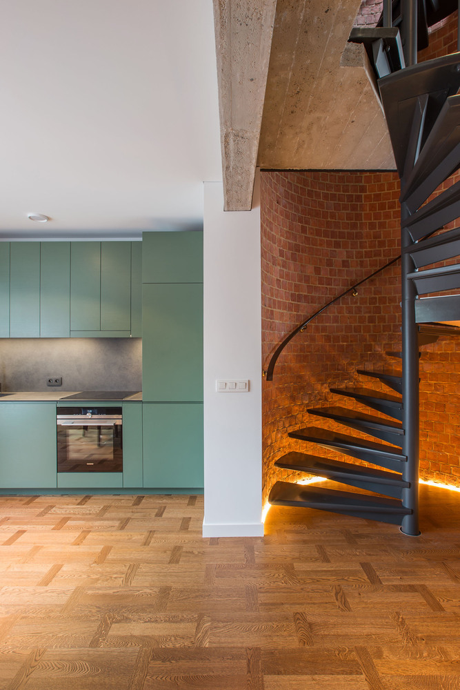 比利时布鲁塞尔 Brickwall 排屋翻新-40