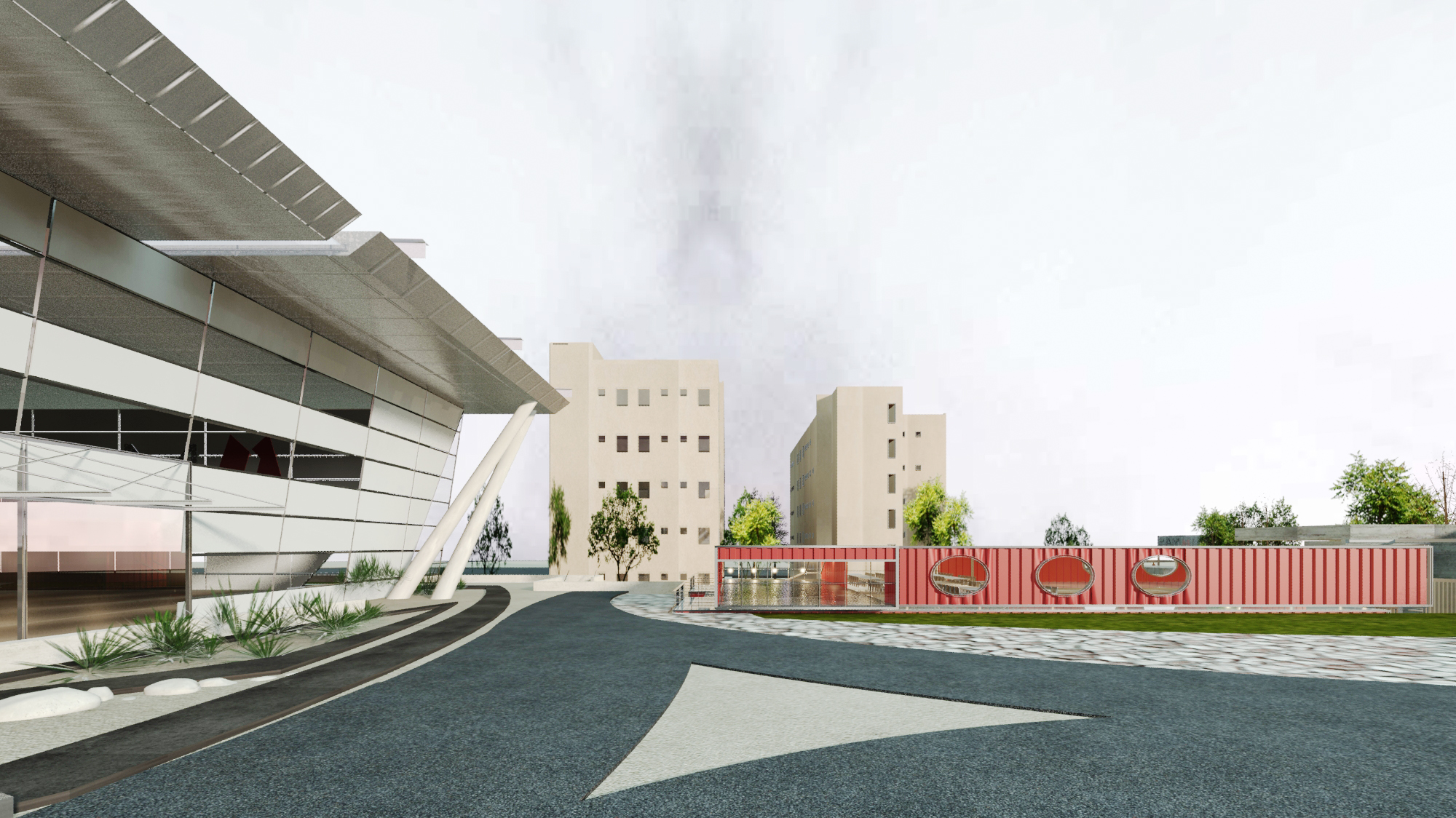 约旦 MAS 工厂大楼食堂设计-13